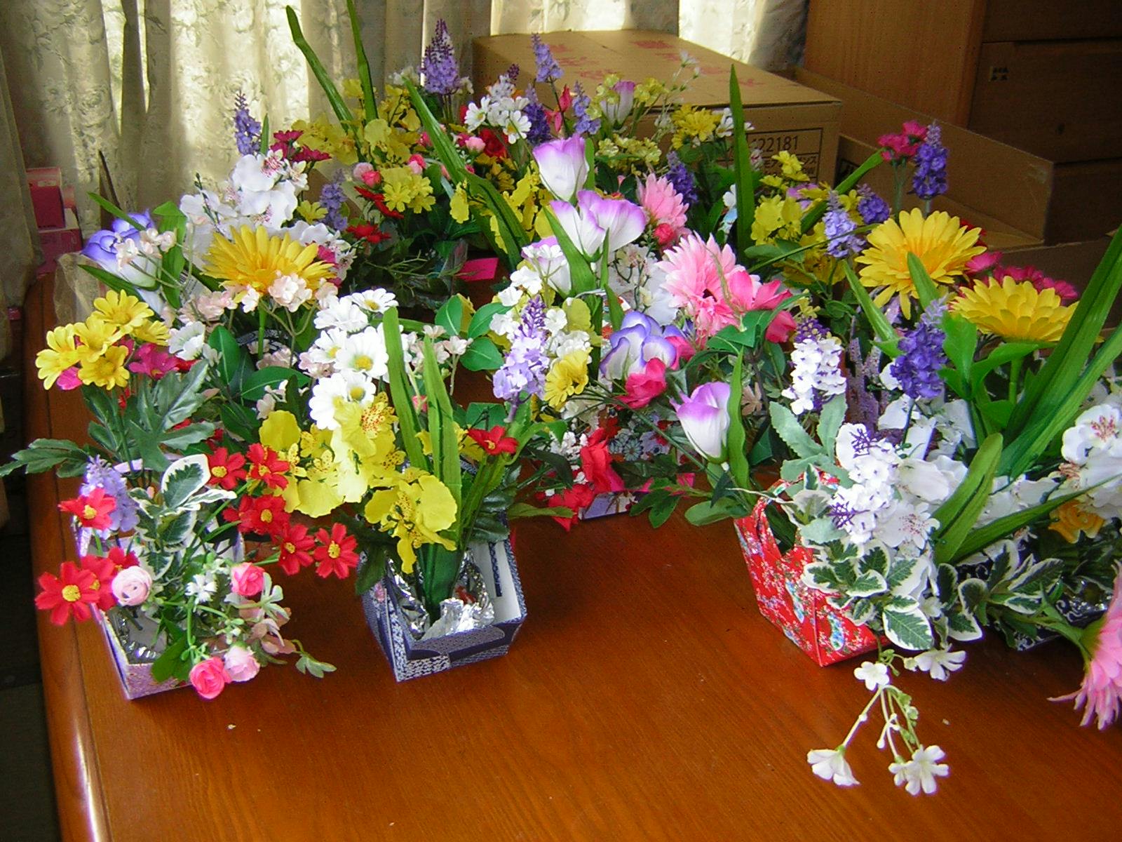 ニチイケアセンター上溝 フラワーアレンジメント