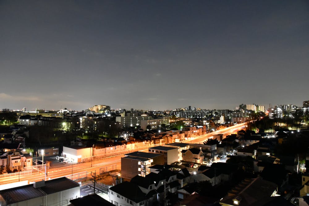 ローベル西台 夜景