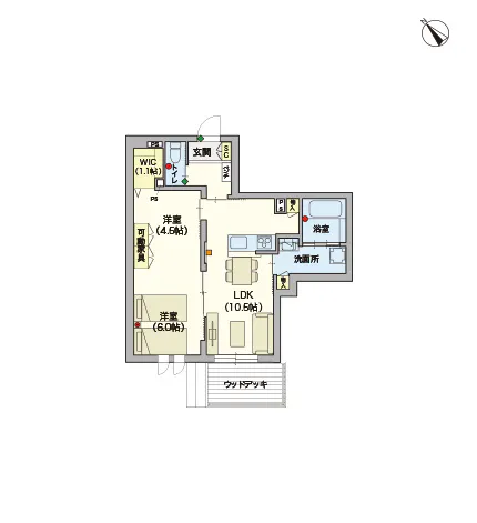 ヘーベルVillage 北赤羽 間取図