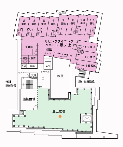 ライフェール 間取図