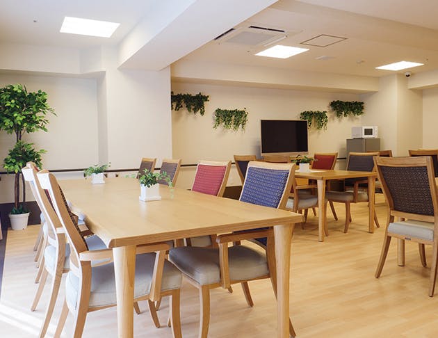 リアンレーヴ相模原 食堂兼機能訓練室