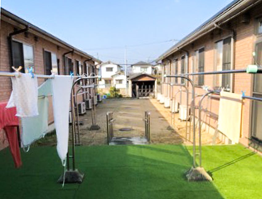 愛の家グループホーム高松成合 中庭