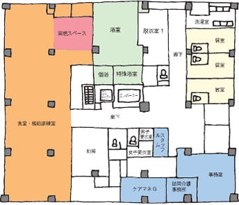 スーパー・コート京・桂 間取図
