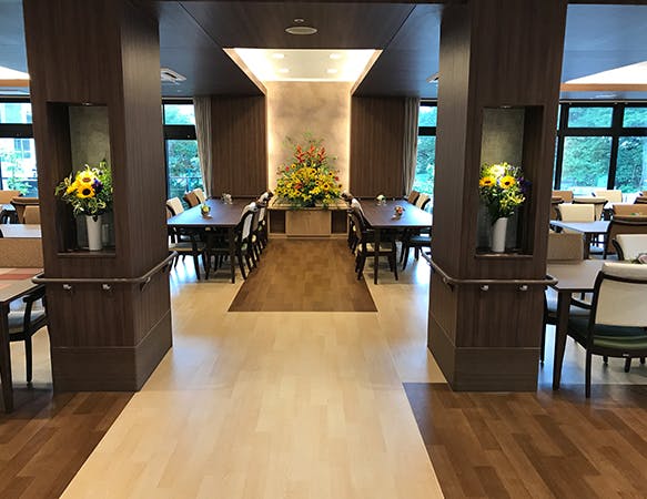 リアンレーヴ川口新井宿 食堂兼機能訓練室