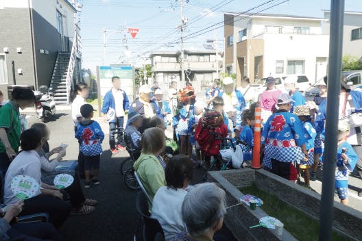 エイジフリーハウス岡崎六名 お祭り