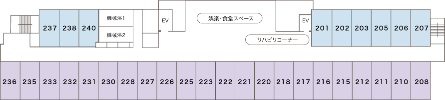 アビタシオン京成千葉中央 間取図