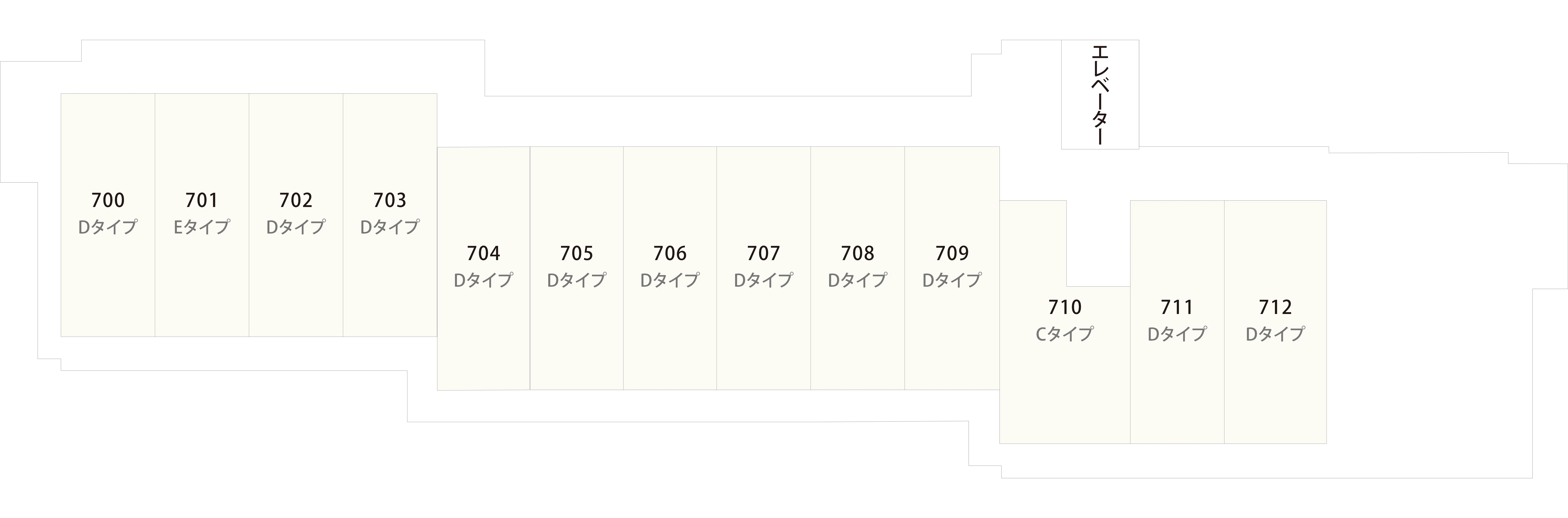 サービス付き高齢者向け住宅緑陽館 間取図
