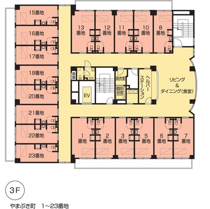 ニチイホーム はるひ野 間取図