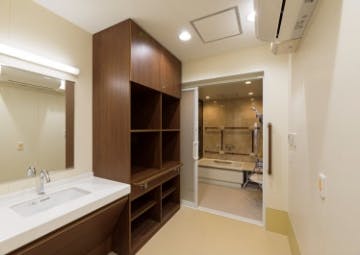たいしんかていな東名横浜 脱衣所