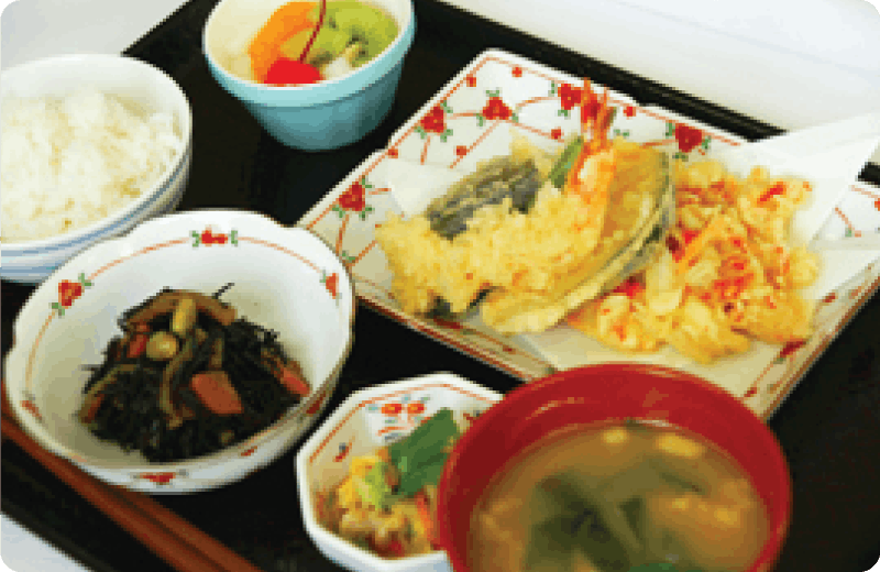 ふじがおかおおるりメゾンド安久路 栄養バランスの良い食事