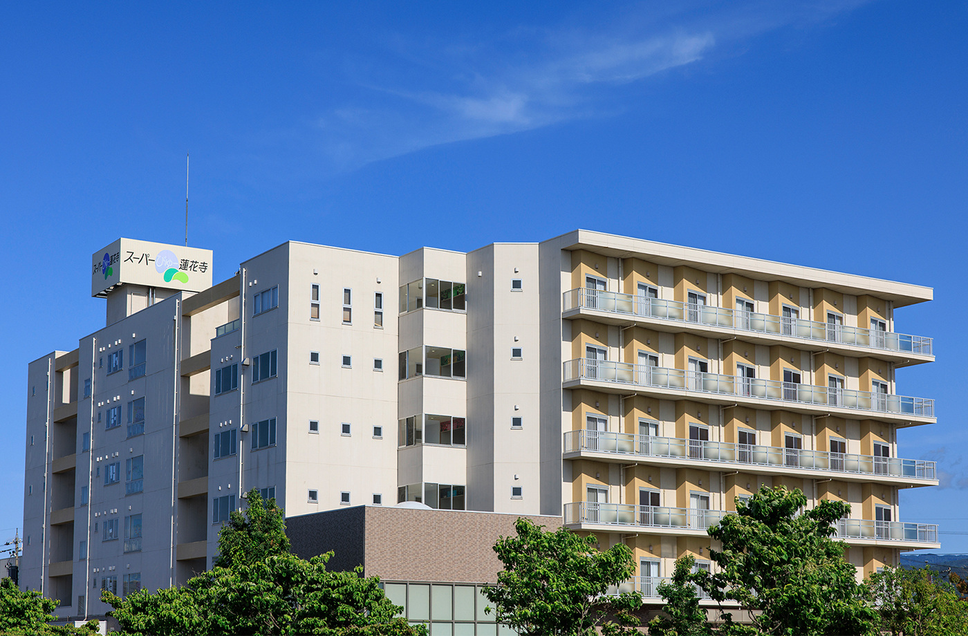 株式会社はなみずき 介護付有料老人ホーム スーパーびゅー蓮花寺 外観