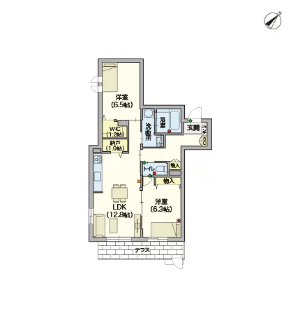 ヘーベルVillage本鵠沼2丁目 間取図