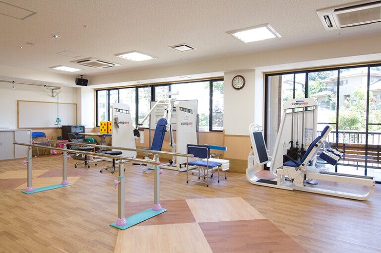らいふアシスト・泉ヶ森 南館 娯楽室兼機能回復訓練室