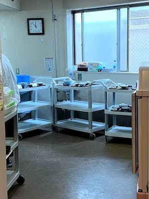 グッドタイムホーム・不動前 配膳