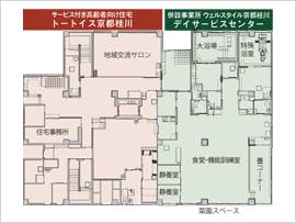 トートイス京都桂川 間取図