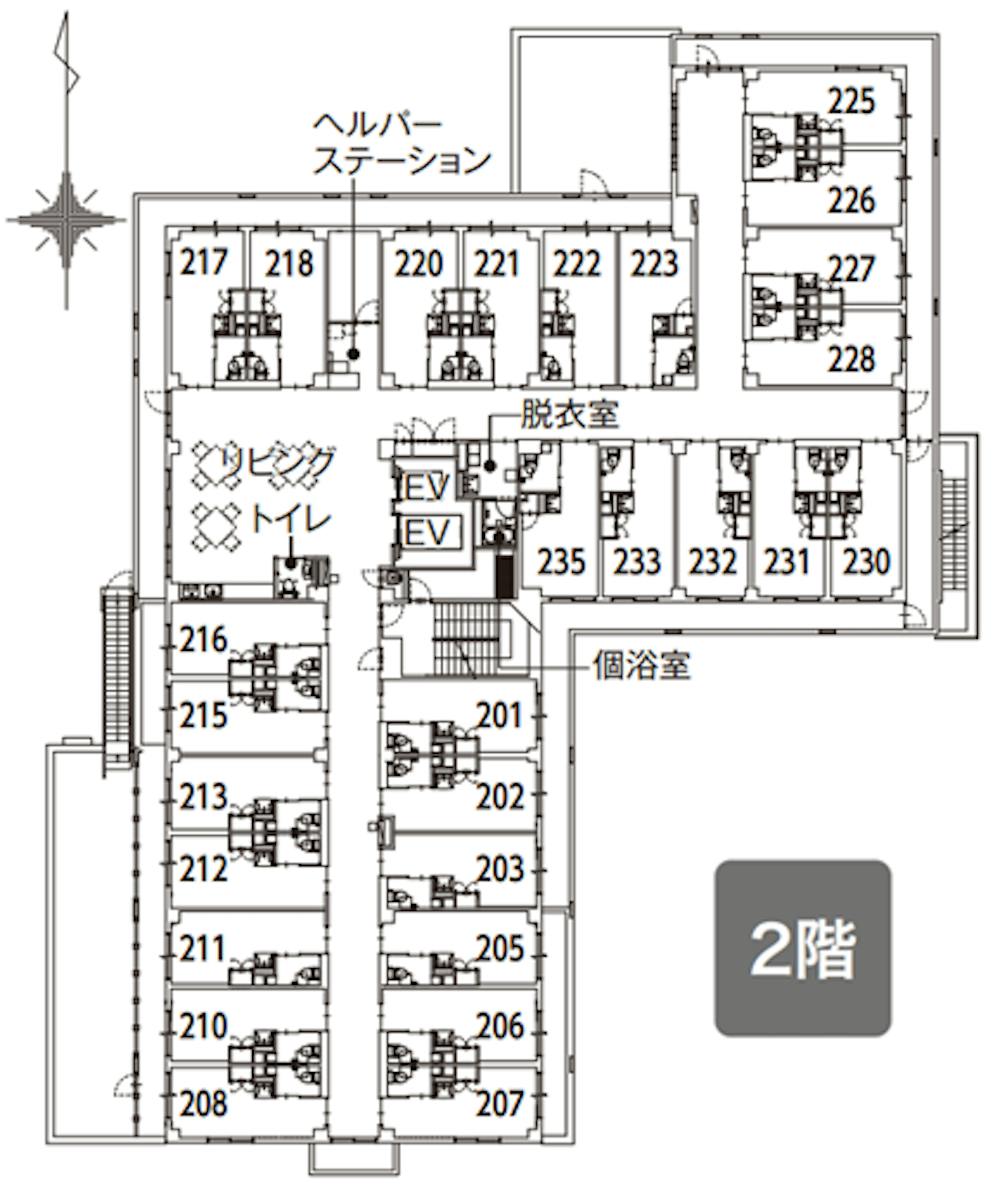 イリーゼ練馬中村橋 間取図