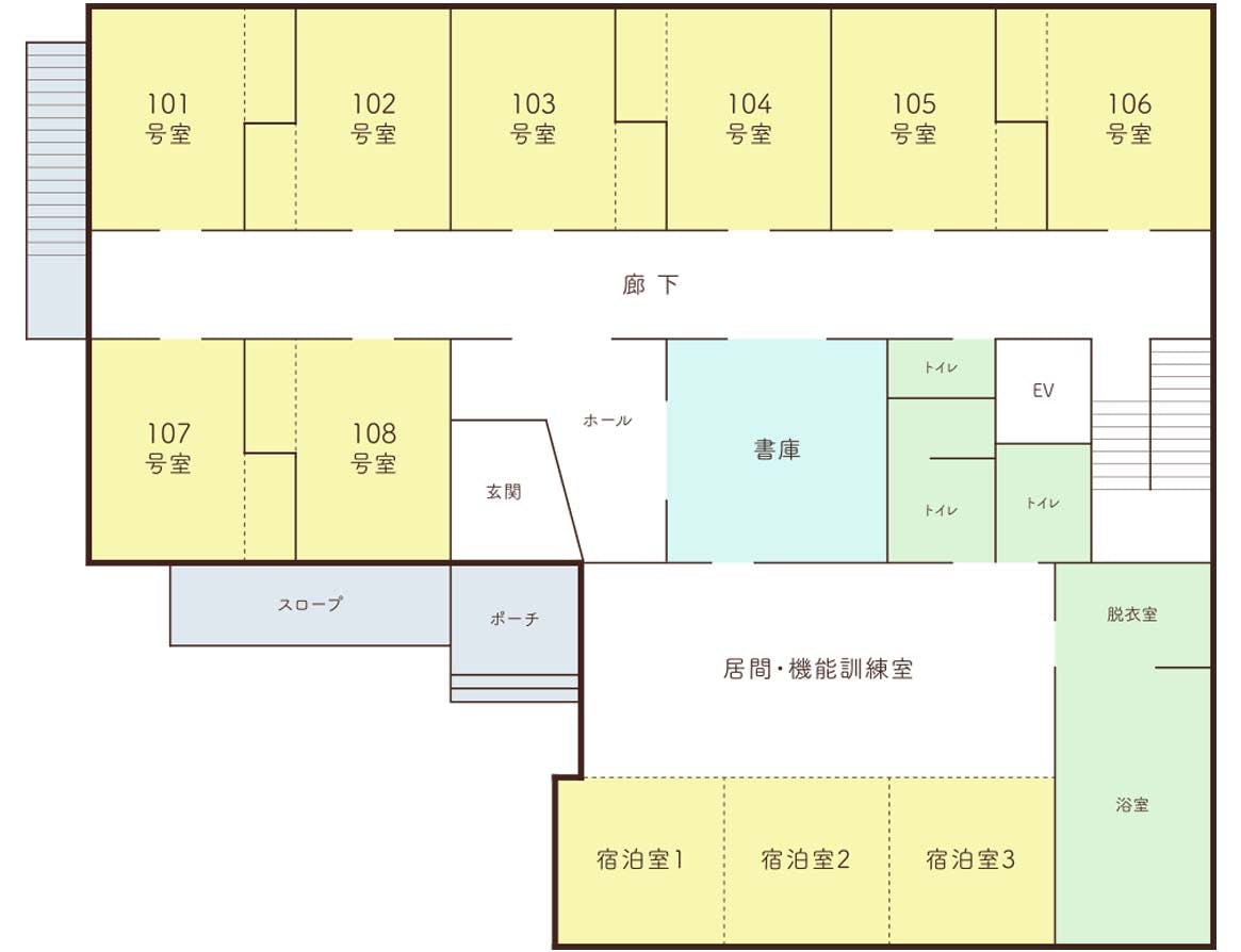 あおい元町館 間取図