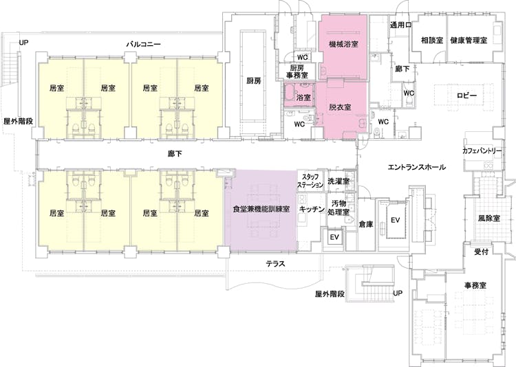 チャーム東淀川豊里 間取図