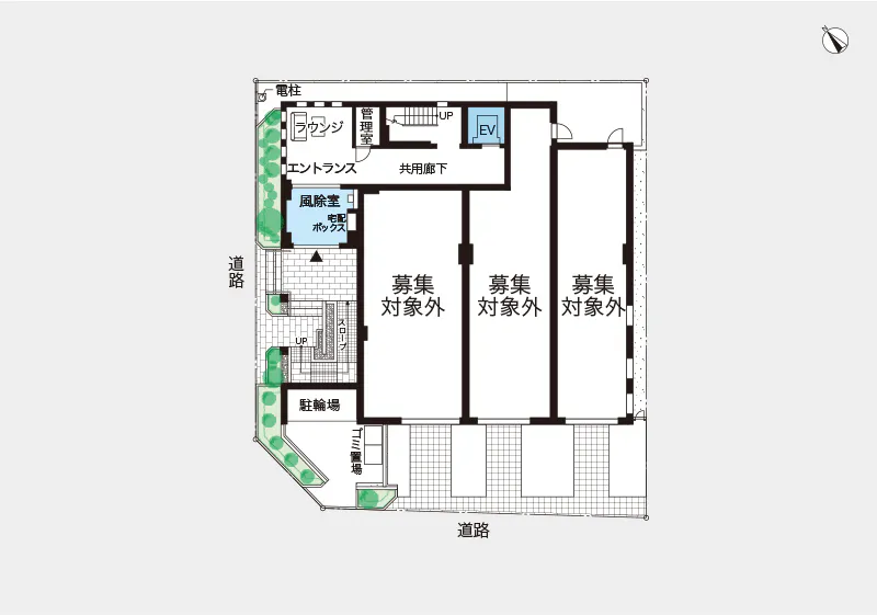 ヘーベルVillageおおたかの森 間取図