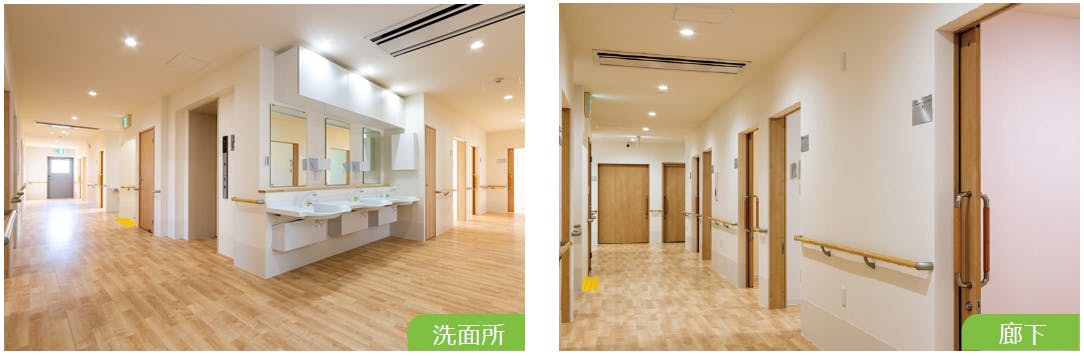 ナーシングホームきらら看護の家 洗面所