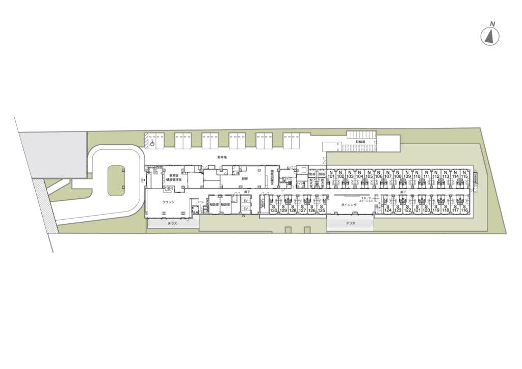 アズハイム国立 間取図