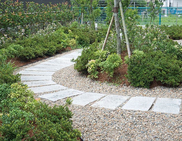 リアンレーヴ江戸川 庭園