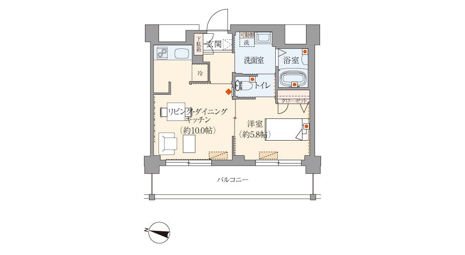 グランドマスト成城北 間取図