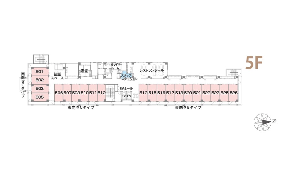 ルナハート千里 丘の街 間取図