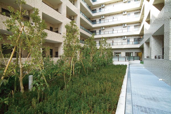 浮間舟渡ロマンヒルズ東 中庭