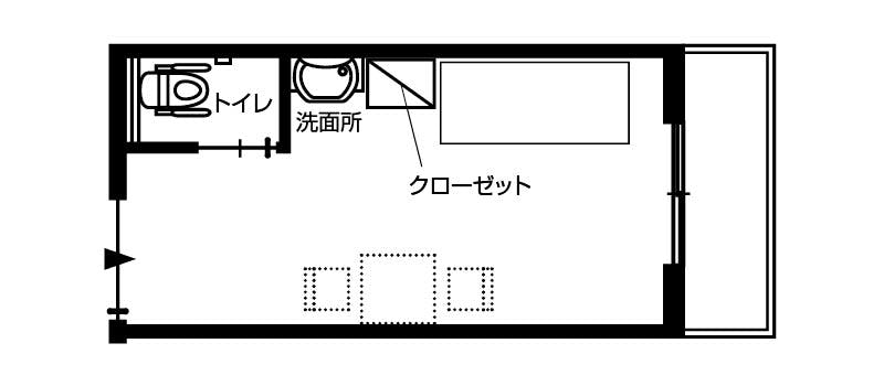 ドーミー戸田公園Levi 間取図