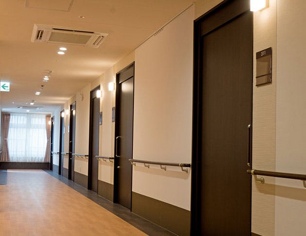 リアンレーヴ江戸川 廊下