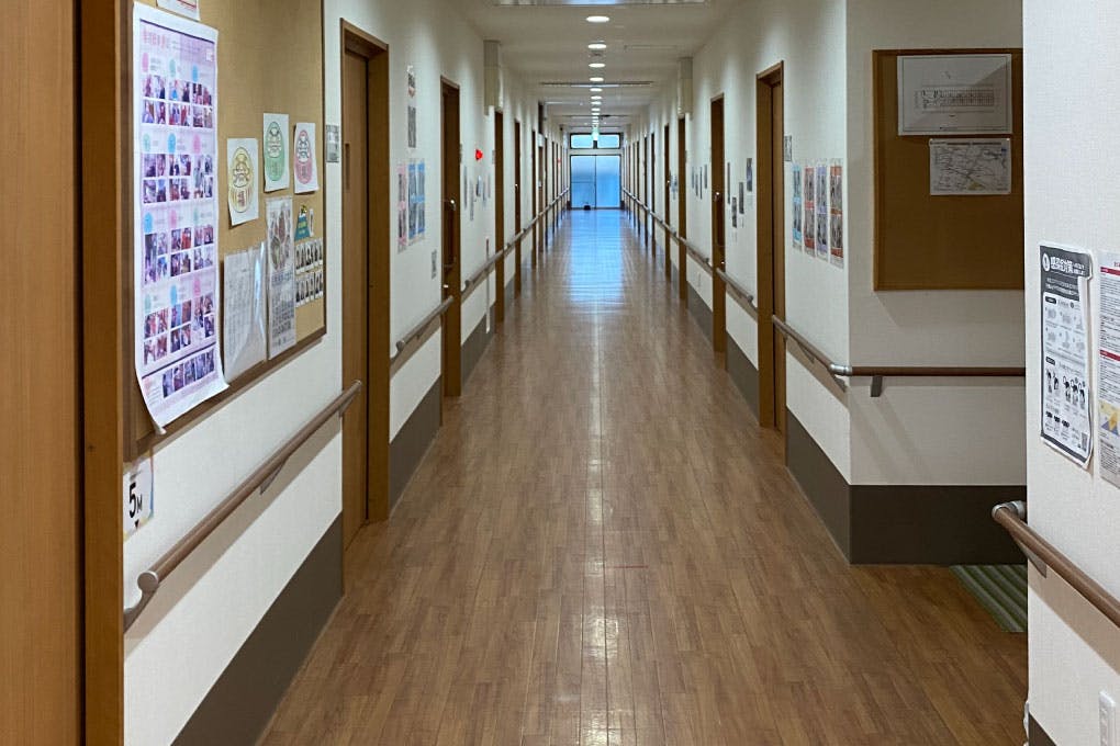 富士吉田の憩 廊下