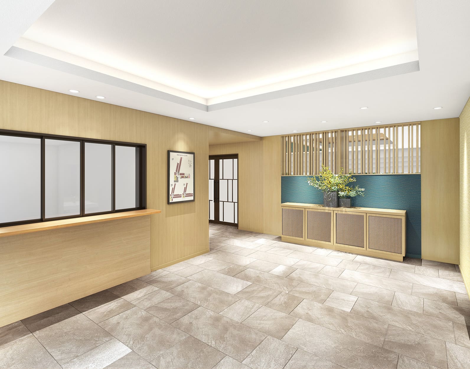 ドーミー中野弥生町 エントランス