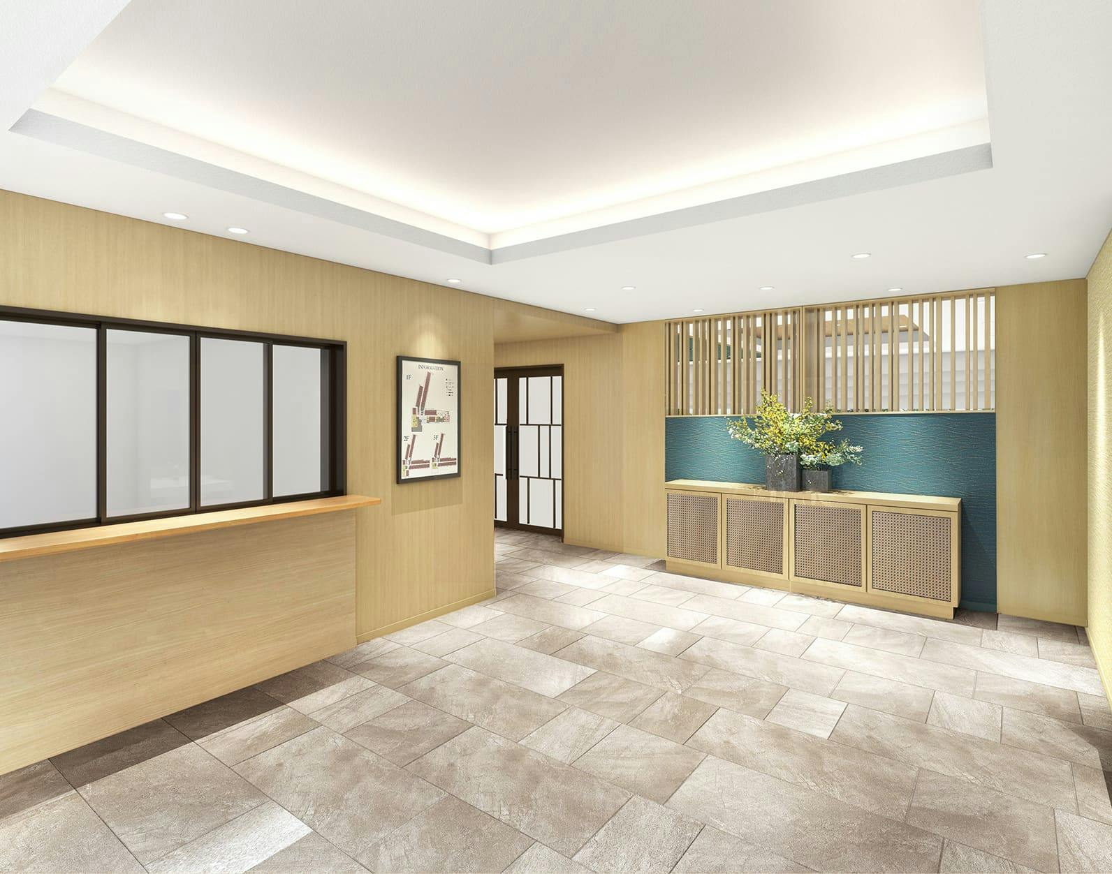 ドーミー中野弥生町 エントランス