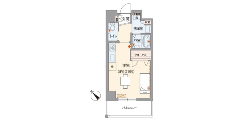 グランドマスト市川妙典 間取図