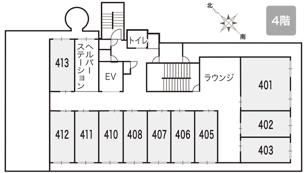 イリーゼ蒲田 悠生苑 間取図