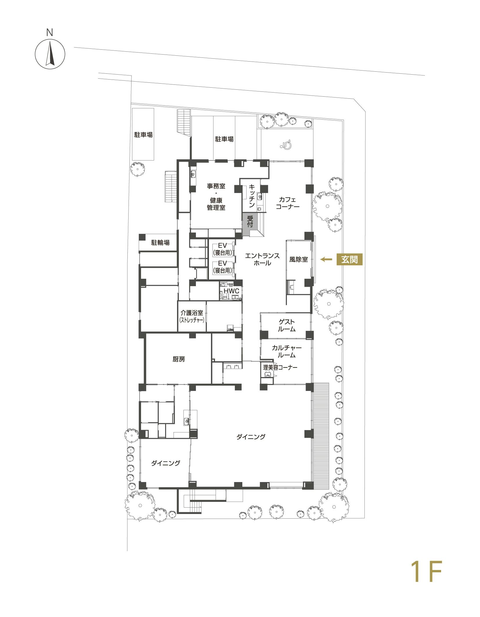 チャーム府中番場 間取図