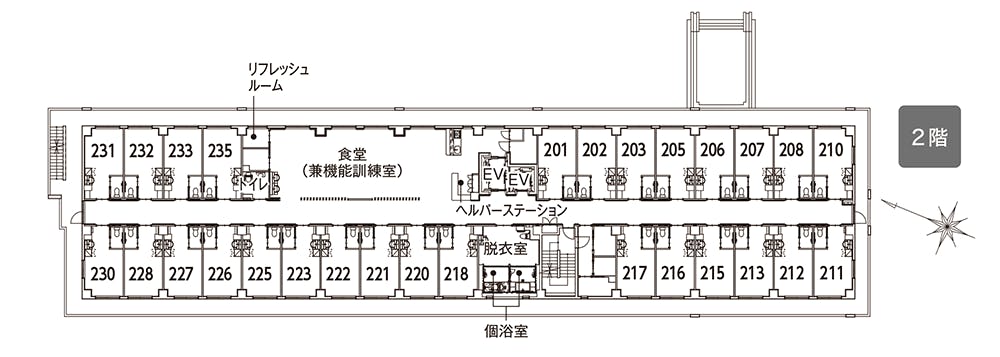 イリーゼ狭山入曽はなれ 間取図
