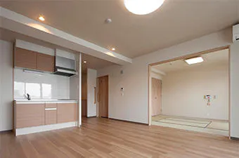 プレステージ久屋大通 居室（1LDK+和室タイプ）