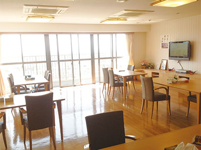 長田すみれビレッジ 食堂兼談話室