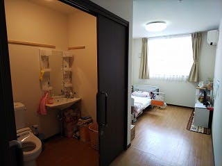 ご長寿くらぶ 取手駒場２ 居室（トイレ・洗面台）