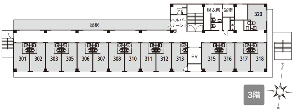 イリーゼはしもと 間取図