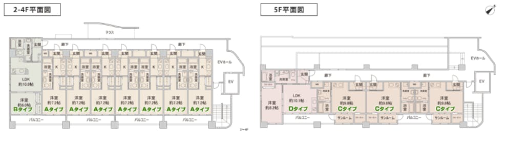 ライフサポートレジデンスゆらら船堀駅前 間取図
