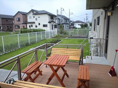 セントケアホーム桃の木原 バルコニー
