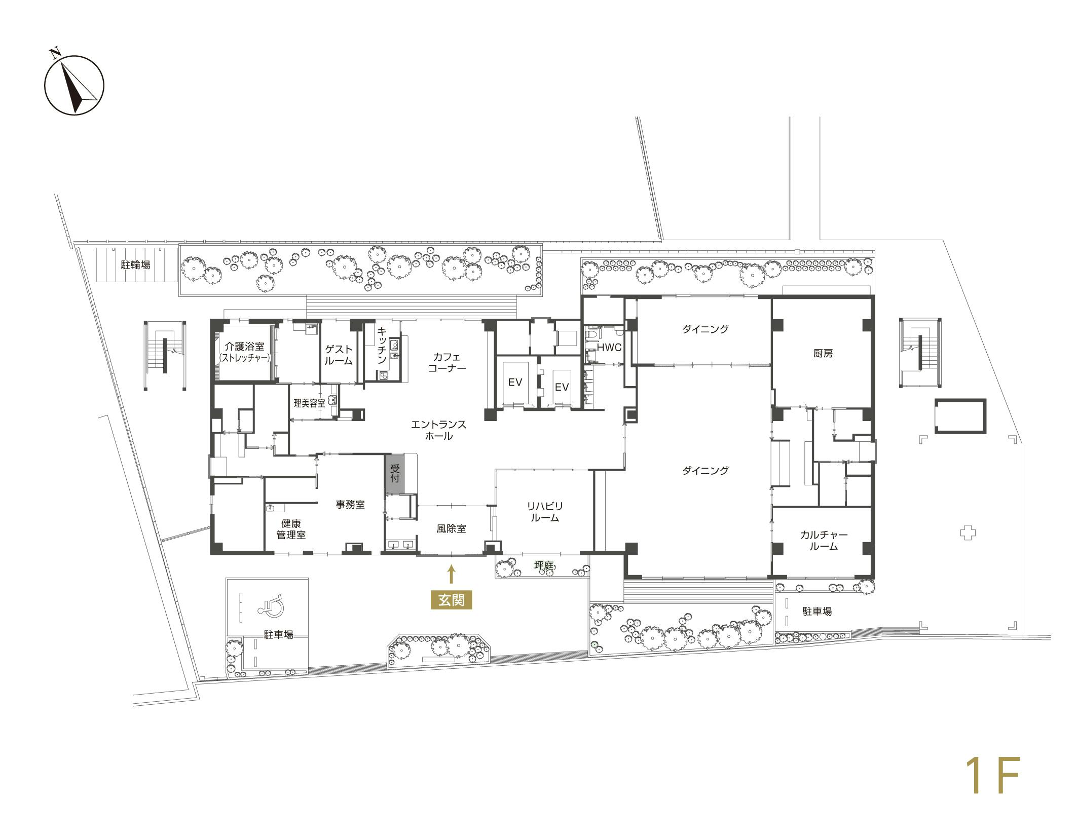 チャームスイート宝塚小浜 間取図