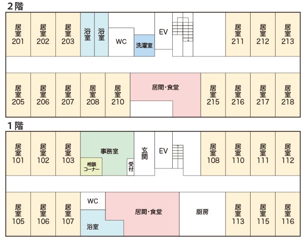 サンホーム太子 間取図