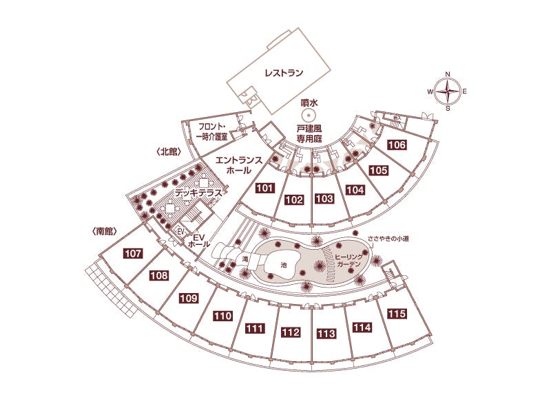 ロングライフ上野芝 間取図