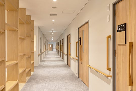 ケアレジデンスグラン市原 廊下