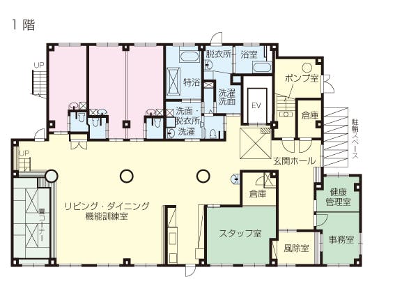 介護付有料老人ホーム エナジー青山 間取図