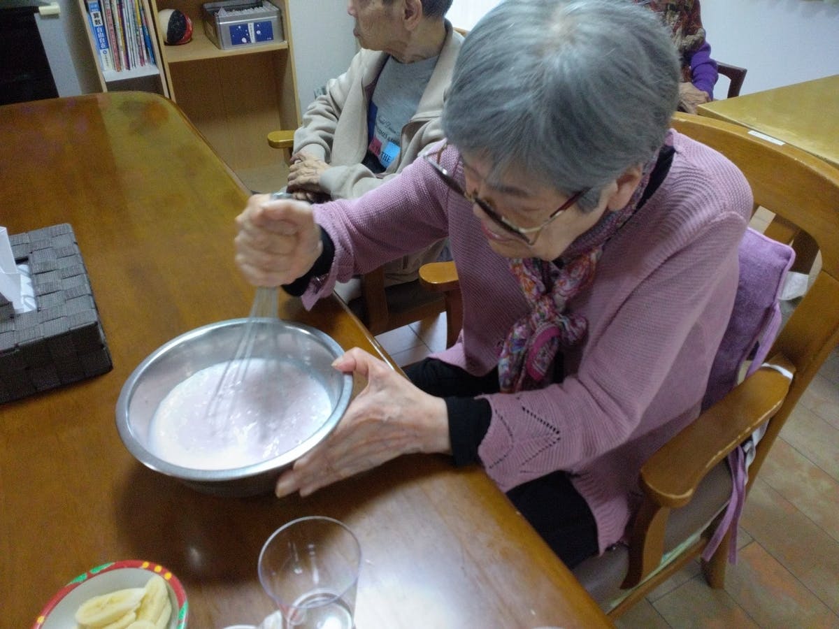ハイムガーデン東川口 おやつ作り
